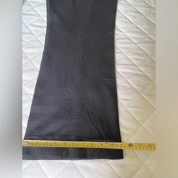 Zara black rayon blazer & pants 2 Pc summer suit for women US 10-12 - Picture 10 of 16